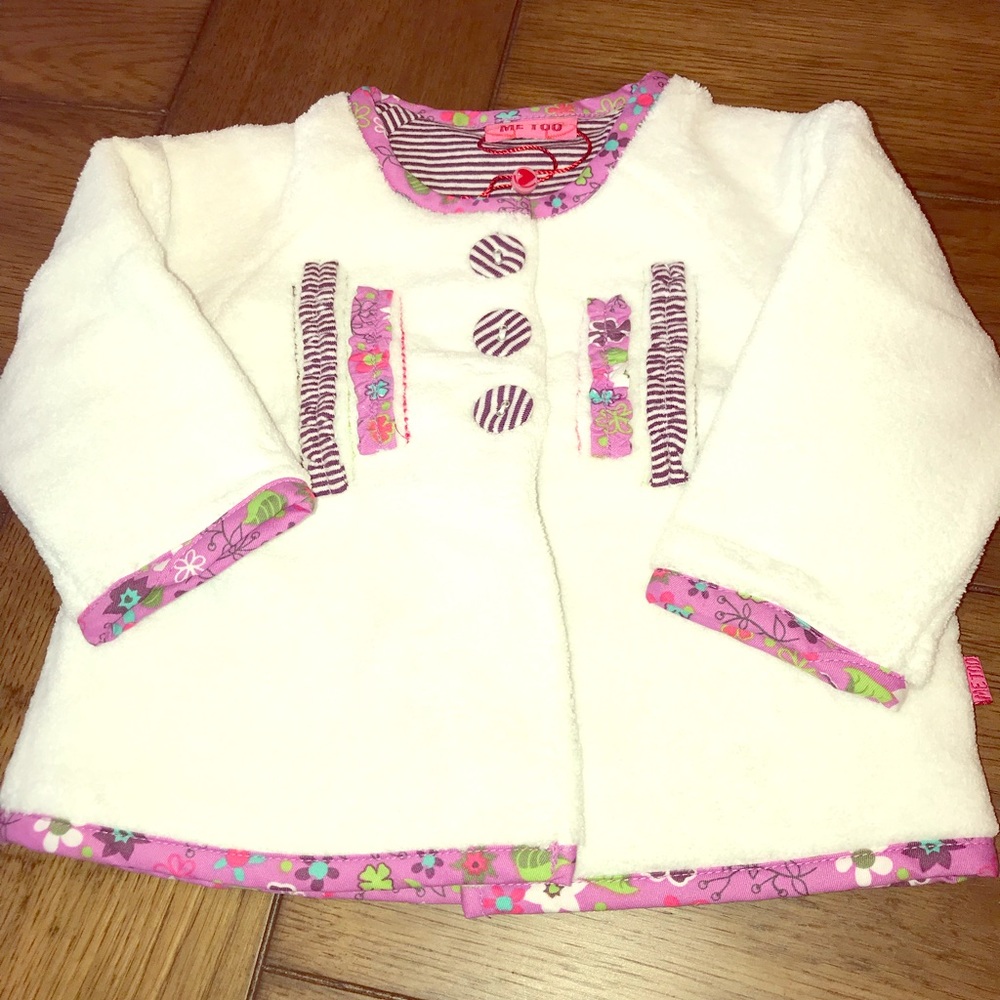 Me Too Lani Baby Terry Jacket